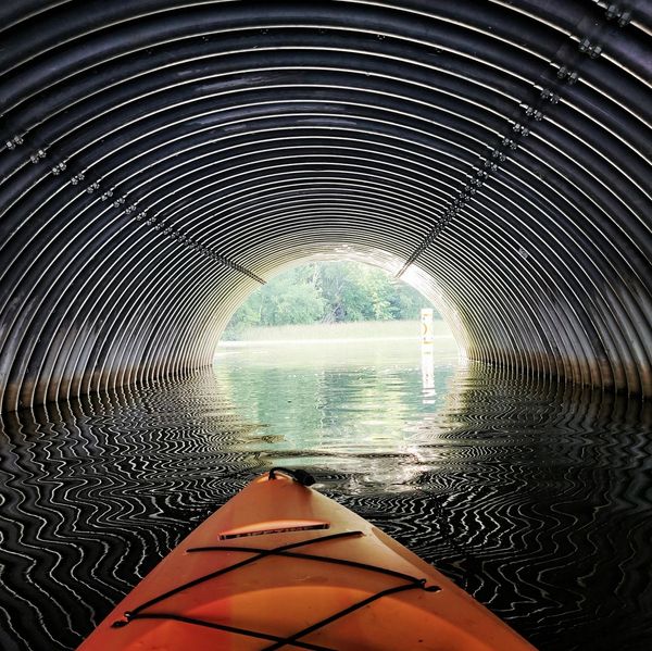 Kayaking in Wisconsin.